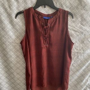 Apt 9 Kohl’s Tie front Tank Blouse